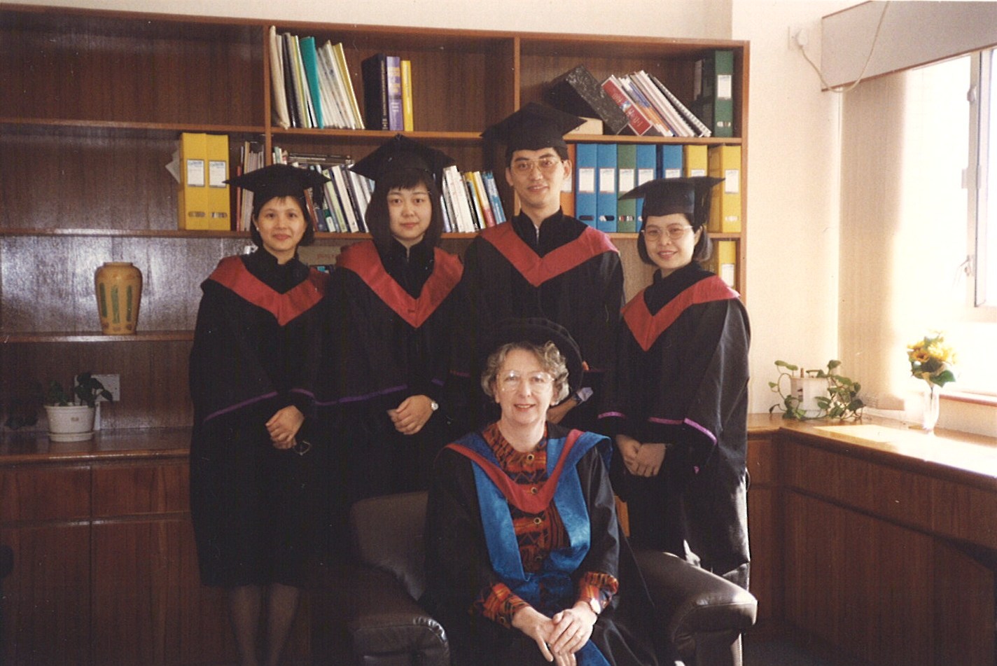 3 MPhil graduates 1995