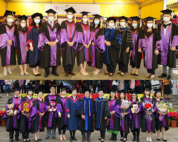 Doctor of Nursing (DNurs) graduation photo collage