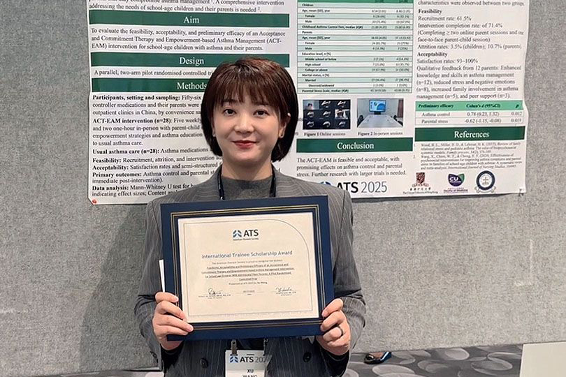 Student Award PhD Xu WANG ATS